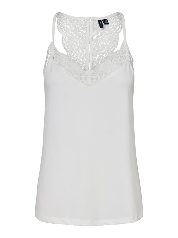 Vero Moda Ana Lace Top - Hvid