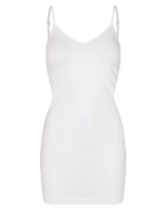 Ninna Dress Seamless - Hvid-Laladreams