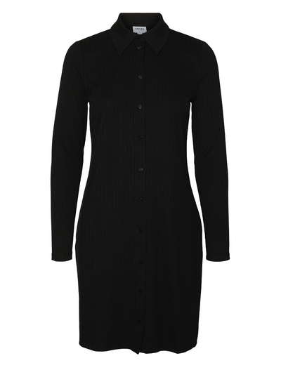 VM Rare LS Short Shirt Dress