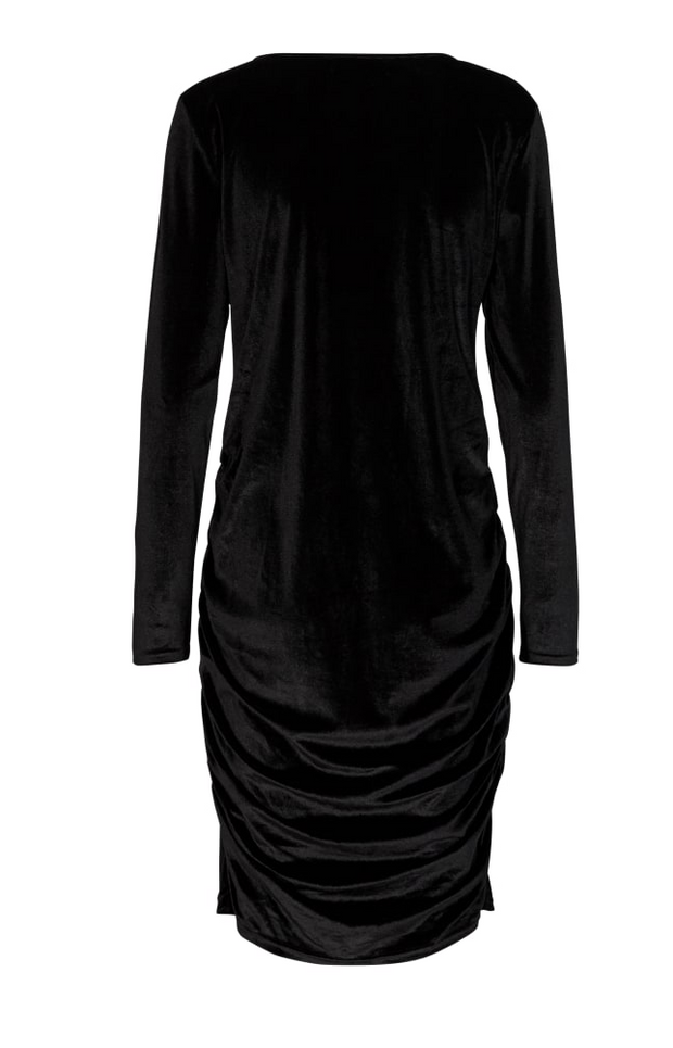 Nalma Long Dress - Black