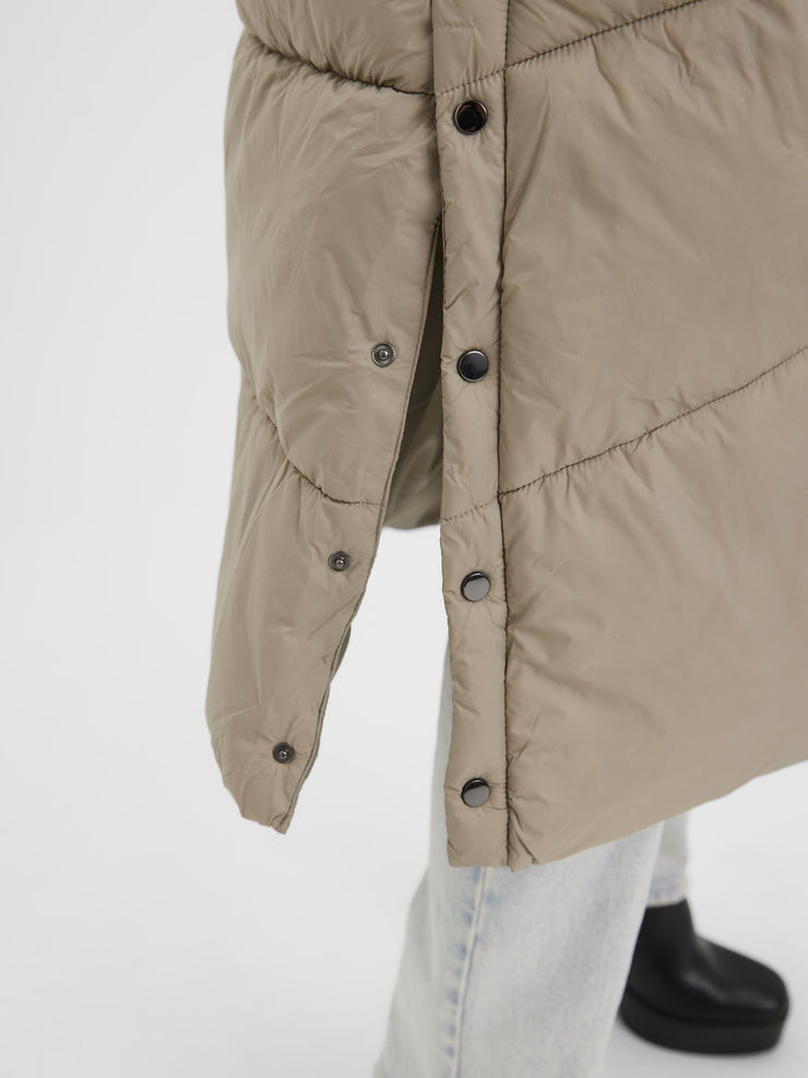 Uppsala Extra Long Jacket - Gray