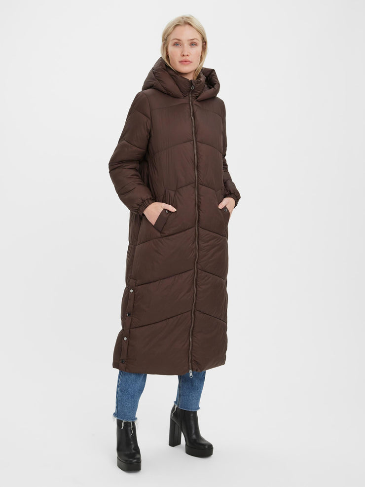 Uppsala Extra Long Jacket - Choko