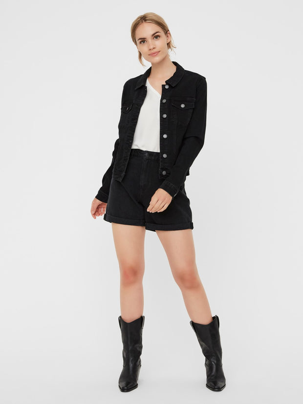 Hot Soya Denim Jacket - Black